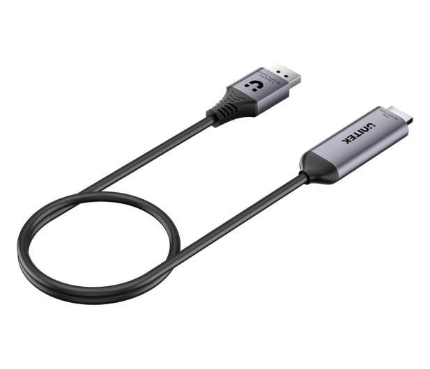 Unitek Kabel DisplayPort 1.4 na HDMI 2.1 8K@60Hz HDR DSC v1.2a 1,8m - 1614745 - zdjęcie 2